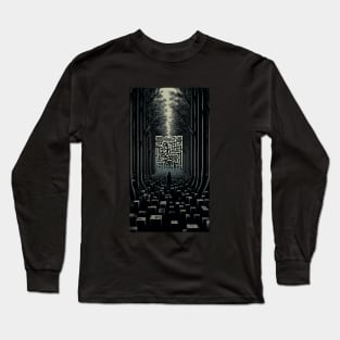 Bar Code Long Sleeve T-Shirt